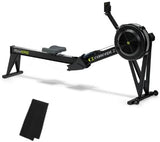 Concept2 RowerG Power, PM5 Monitor, Device Holder, Adjustable Air Resistance, Easy Storage with FitXion Sweat Towel