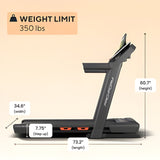 ProForm Carbon Pro 9000 Treadmill with 16" Touchscreen for Immersive At-Home Fitness