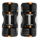 Set of Two NordicTrack 55 lb. Adjustable Dumbbells