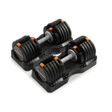 Set of Two NordicTrack 55 lb. Adjustable Dumbbells