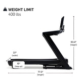 NordicTrack Commercial 2450 Treadmill with 24" Pivoting Touchscreen; Perfect for All Fitness Levels; Improves Endurance, Mobility, and Strength