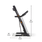 NordicTrack T 6.5 S; Treadmill for Running and Walking with 5” Display and SpaceSaver Design