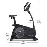 NordicTrack G LE Upright Bike for More Comfortable Recovery Workouts